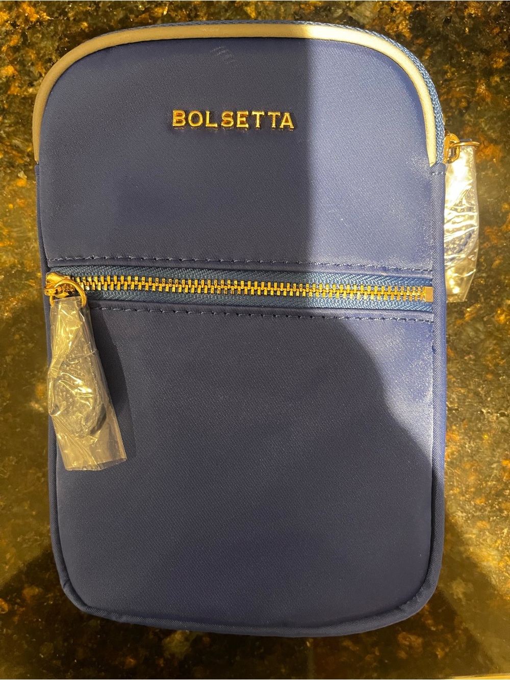 Bolsetta Blue carrying Bag